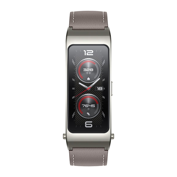 Original Huawei TalkBand B7 Smart Bracelet, 1.53 inch Screen, Support Bluetooth Call / Heart Rate / Blood Oxygen / Sleep Monitoring (Grey)