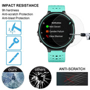 2 PCS ENKAY Hat-Prince for Garmin Compatible witherunner 235 Smart Watch 0.2mm 9H Surface Hardness 2.15D Explosion-proof Tempered Glass Screen Film