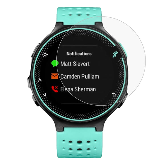 2 PCS ENKAY Hat-Prince for Garmin Compatible witherunner 235 Smart Watch 0.2mm 9H Surface Hardness 2.15D Explosion-proof Tempered Glass Screen Film