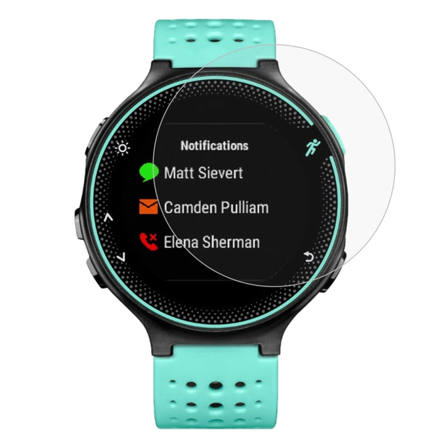 2 PCS ENKAY Hat-Prince for Garmin Compatible witherunner 235 Smart Watch 0.2mm 9H Surface Hardness 2.15D Explosion-proof Tempered Glass Screen Film