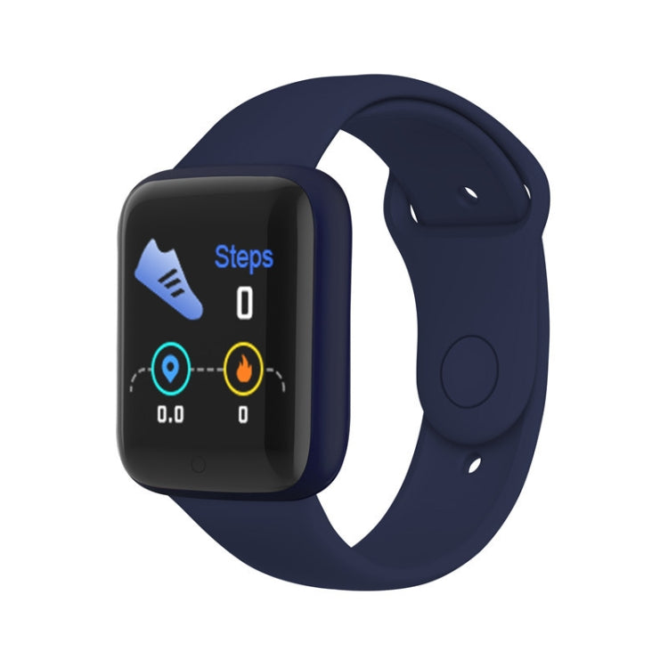 Y68M 1.44 inch Smart Watch, Support Heart Rate Blood Pressure Blood Oxygen Monitoring(Blue) - Smart Wristbands by PMC TechLife | Online Shopping South Africa | PMC TechLife | Buy Now Pay Later Mobicred