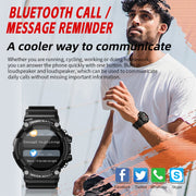 LOKMAT ATTACK 3 1.28 inch TFT Screen Sports Fitness Smart Watch, Support Bluetooth Call(Blue)
