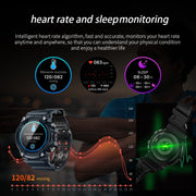 LOKMAT ATTACK 3 1.28 inch TFT Screen Sports Fitness Smart Watch, Support Bluetooth Call(Black)