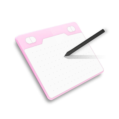 10Moons T503 Drawing Tablet Can Be Connected to mobile Phone Tablet with 8192 Passive Pen(Pink) - free shipping - PMC Jewellery - Order now!