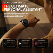 Zeblaze Stratos 3 1.43 inch AMOLED Screen IP68 Water-resistant Smart Watch, Support Bluetooth Call / GPS (Orange)