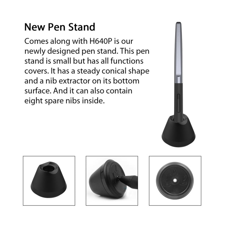 HUION Inspiroy Series H640P 5080LPI Professional Art USB Graphics Drawing Tablet for Windows / Mac OS, with Battery-free Pen - free shipping - PMC Jewellery - Order now!