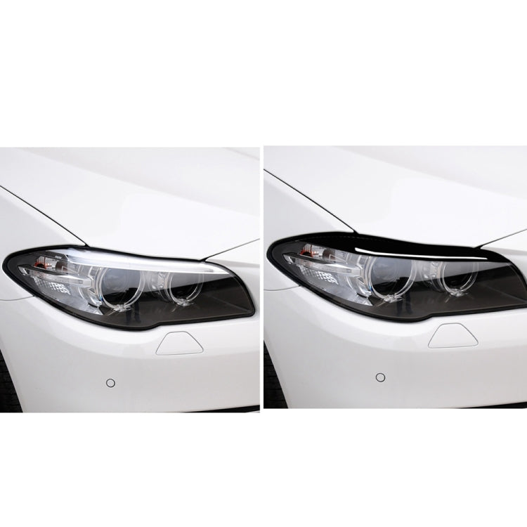 For BMW 5 Series F10 2014-2016 Car Lamp Eyebrow Decorative Sticker,Left and Right Drive Universal - Decorative Strip by PMC TechLife | Online Shopping South Africa | PMC TechLife