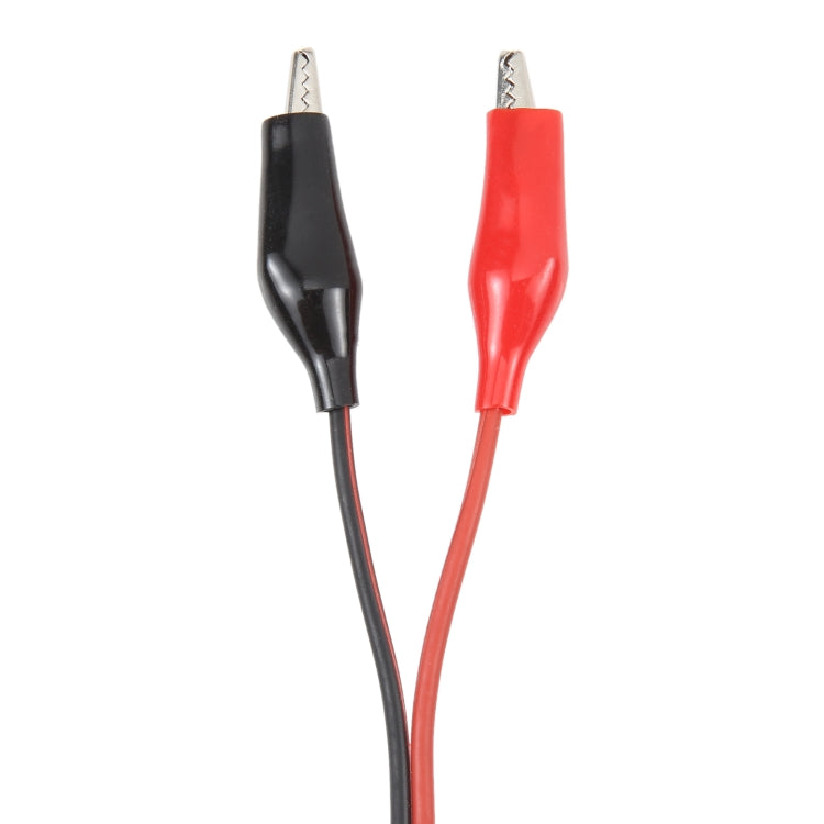 Dual Alligator Clip Test Lead Probe Cable, Length: 1m - free shipping - PMC TechLife - Order now!