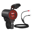 ZH-723F2 Car / Motorcycle QC3.0 Cell Phone Fast Charging Dual USB Car Charger(Red Light) - DIY Modified Charger by PMC TechLife | Online Shopping South Africa | PMC TechLife