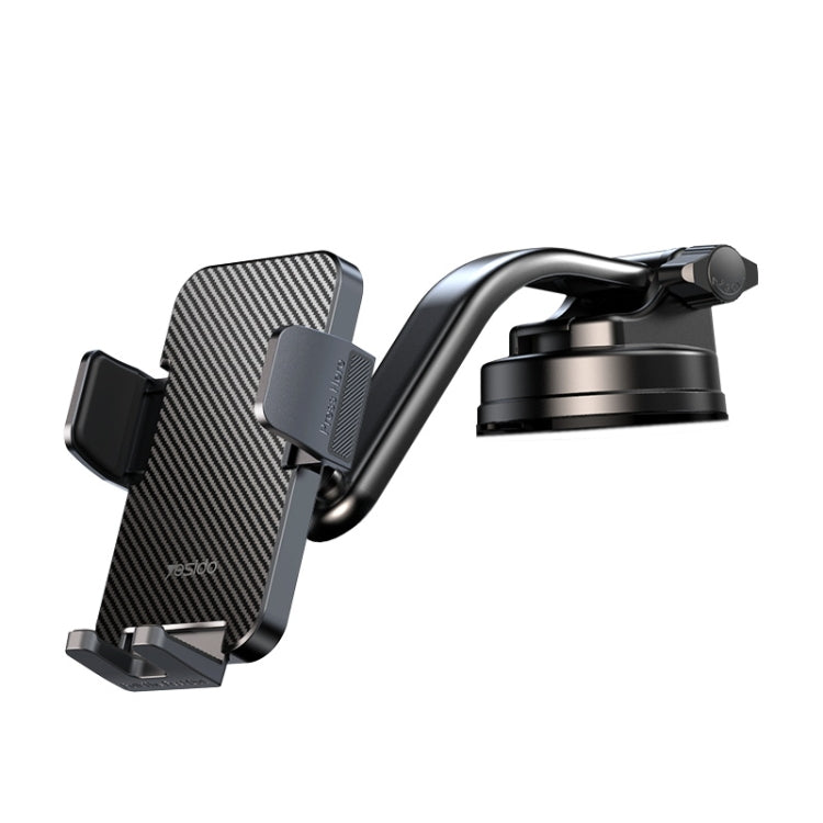 Yesido C172 Suction Cup Type Bending Arm Car Phone Holder (Black) - Car Holders by Yesido | Online Shopping South Africa | PMC TechLife