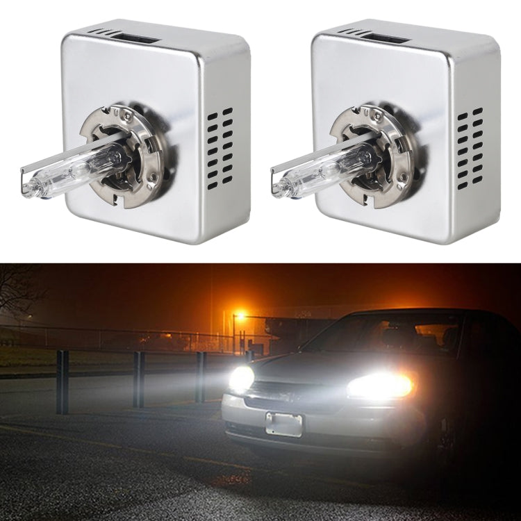 1 Pair D5S 6000K DC12V 35W Car HID Xenon Bulb Kit Headlight (White Light) - Xenon Lights by PMC TechLife | Online Shopping South Africa | PMC TechLife