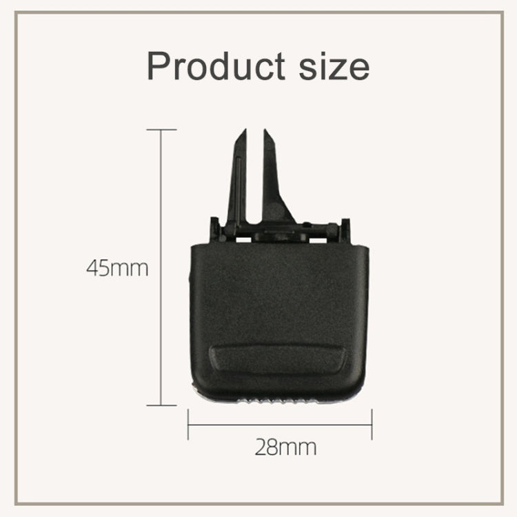 For Porsche Cayenne 2010-2016 Left Driving Car Air Conditioning Air Outlet Paddle 7P5 819 727