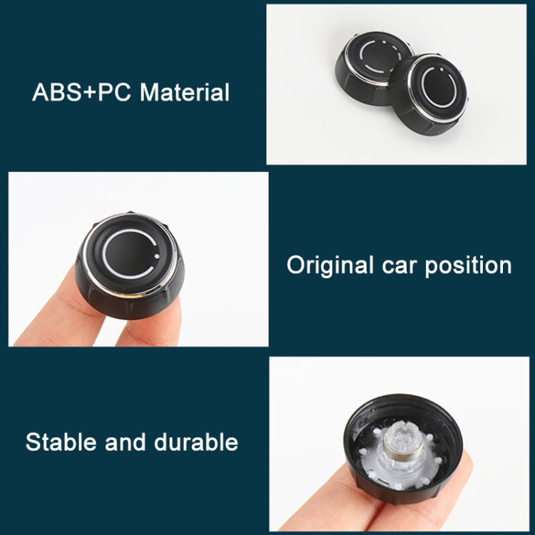 For Porsche Cayenne Left Driving Car Right CD Player Volume Adjustment Knob Cover 97064292901 - Car Switches by PMC TechLife | Online Shopping South Africa | PMC TechLife | Buy Now Pay Later Mobicred