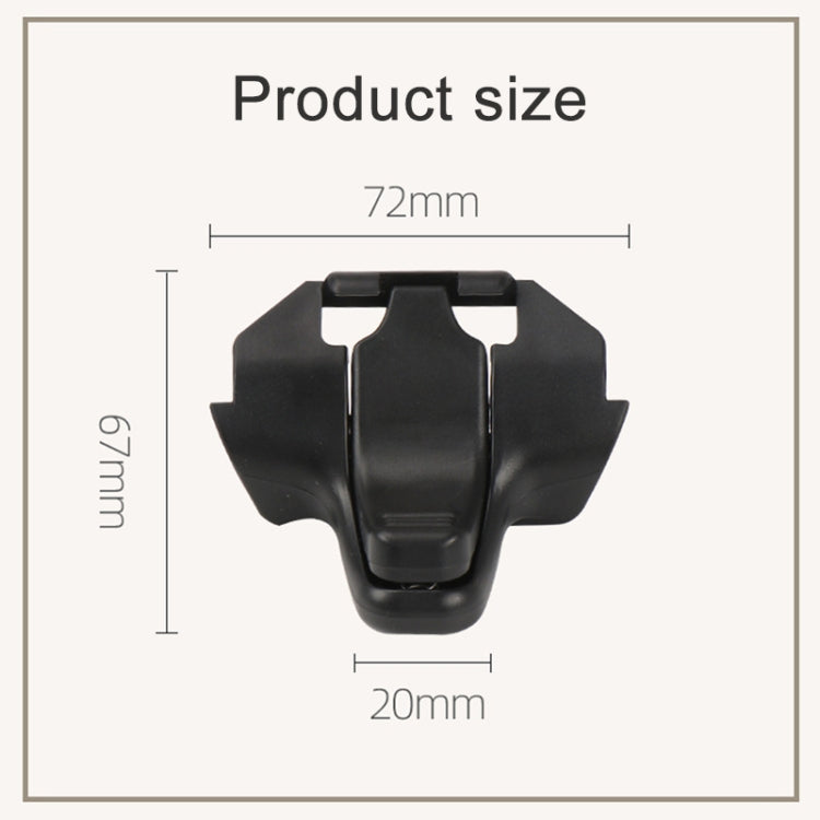 Car Window Shade Fixing Buckle for Land Rover Freelander 2, Left Driving