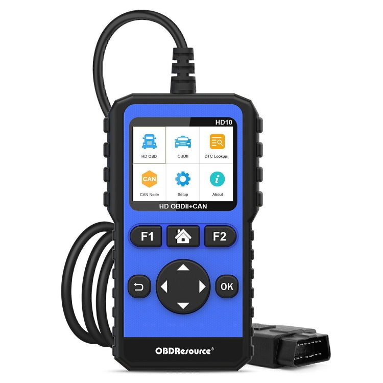 HD10 12V-24V 2 in 1 Full Systems Diagnostic Scan Tool OBD2/HDOBD/EOBD Scanner - free shipping - PMC TechLife - Order now!