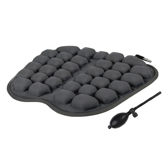 IN-SC003 Car Office Inflatable Airbag Seat Cushion, Style: Manual Inflation (Black)