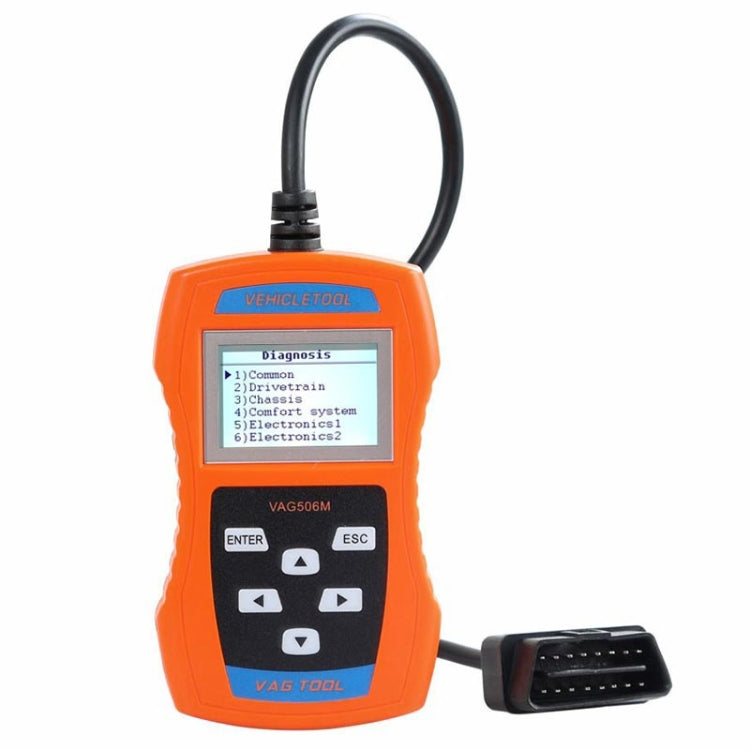 VAG506M Car Mini Code Reader OBD2 Fault Detector Diagnostic Tool, Southern European Version - free shipping - PMC TechLife - Order now!