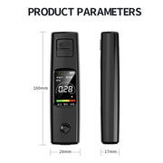 CSY-100 Portable Air Blowing High Precision Digital Alcohol Tester, English Version (White)