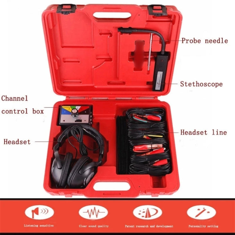 Car 6-channel Electronic Stethoscope Engine Chassis and Gearbox Abnormal Sound Tester - free shipping - PMC TechLife - Order now!