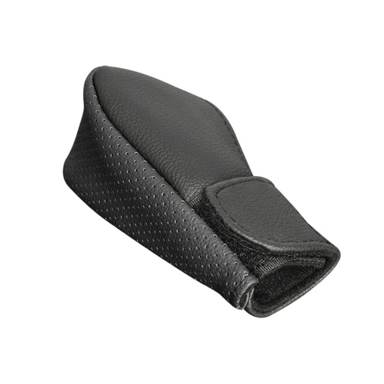 Universal Car PU Leather Gear Shift Knob Protective Cover (Black) - Shift Knob by PMC TechLife | Online Shopping South Africa | PMC TechLife | Buy Now Pay Later Mobicred
