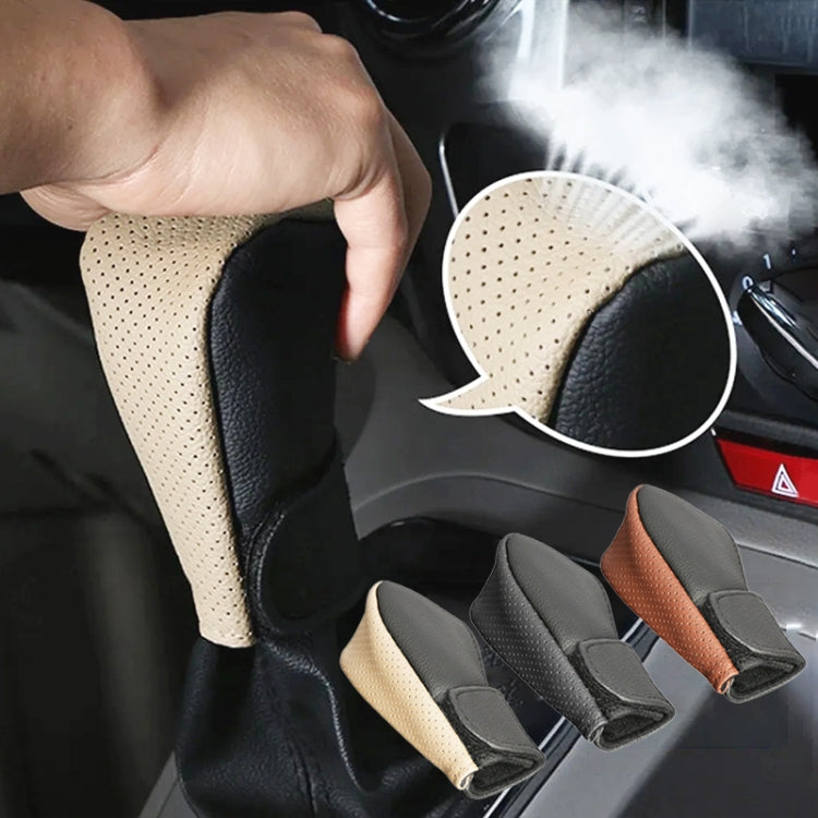 Universal Car PU Leather Gear Shift Knob Protective Cover (Black) - Shift Knob by PMC TechLife | Online Shopping South Africa | PMC TechLife | Buy Now Pay Later Mobicred