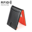 9606 Cowhide Leather Anti-magnetic RFID Multiple Card Slots Wallet for Men, with Zipper Bag(Black) - Antimagnetic RFID Package by PMC TechLife | Online Shopping South Africa | PMC TechLife | Buy Now Pay Later Mobicred