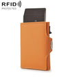 CH0727-1 RFID Carbon Fiber Zipper Multifunctional Card Package(Brown) - Antimagnetic RFID Package by PMC TechLife | Online Shopping South Africa | PMC TechLife | Buy Now Pay Later Mobicred