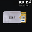Aluminum Foil RFID Blocking Credit Card ID Bank Card Case Card Holder Cover, Size: 9.1*6.3cm - free shipping - PMC TechLife - Order now!