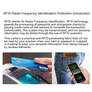 Aluminum Foil RFID Blocking Credit Card ID Bank Card Case Card Holder Cover, Size: 9.1*6.3cm