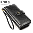 3556 Large Capacity Long Multi-function Anti-magnetic RFID Wallet Clutch for Ladies with Card Slots (Black) - Antimagnetic RFID Package by PMC TechLife | Online Shopping South Africa | PMC TechLife | Buy Now Pay Later Mobicred