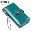 3556 Large Capacity Long Multi-function Anti-magnetic RFID Wallet Clutch for Ladies with Card Slots (Blue) - free shipping - PMC TechLife - Order now!