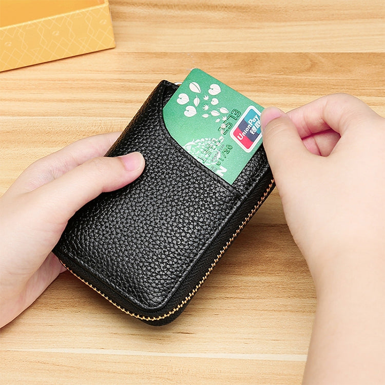 KB151 Multi-card Anti-magnetic RFID Organ Card Package Ladies Wallet (Purple) - Antimagnetic RFID Package by PMC Jewellery | Online Shopping South Africa | PMC Jewellery | Buy Now Pay Later Mobicred
