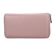 Antimagnetic RFID Large Capacity Long Style Genuine Leather Passport Package / Multifunctional and Many Card Slots Card Package(Pink)