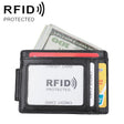 KB80 Antimagnetic RFID Crazy Horse Texture Oil Wax Leather Card Holder Wallet Billfold for Men and Women (Black) - Antimagnetic RFID Package by PMC TechLife | Online Shopping South Africa | PMC TechLife | Buy Now Pay Later Mobicred