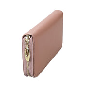 906 Antimagnetic RFID Litchi Texture Women Large Capacity Hand Wallet Purse Phone Bag with Card Slots(Light Pink)