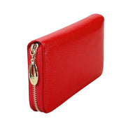 906 Antimagnetic RFID Litchi Texture Women Large Capacity Hand Wallet Purse Phone Bag with Card Slots(Red)