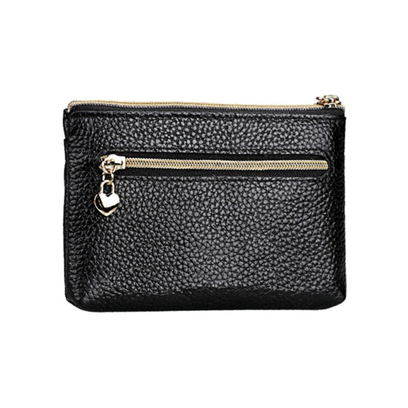 2013 Multifunctional Litchi Texture Women Large Capacity Hand Wallet with Card Slots(Black)