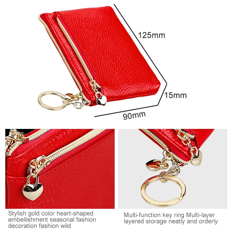 2013 Multifunctional Litchi Texture Women Large Capacity Hand Wallet with Card Slots(Black)