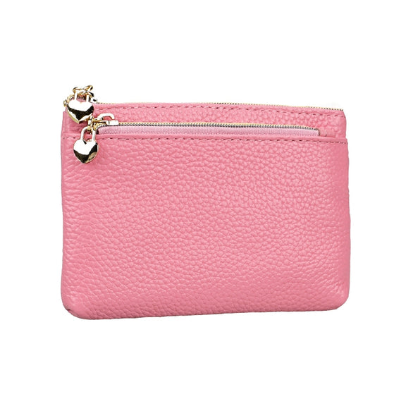 2013 Multifunctional Litchi Texture Women Large Capacity Hand Wallet with Card Slots(Pink)