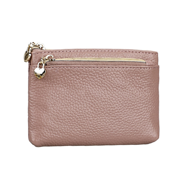 2013 Multifunctional Litchi Texture Women Large Capacity Hand Wallet with Card Slots(Light Pink)