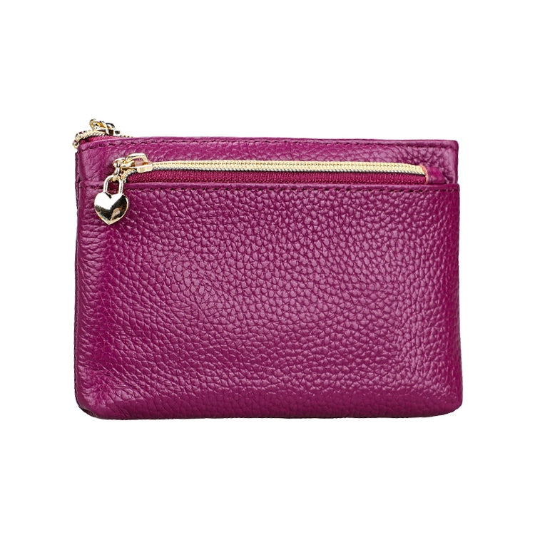 2013 Multifunctional Litchi Texture Women Large Capacity Hand Wallet with Card Slots(Purple)