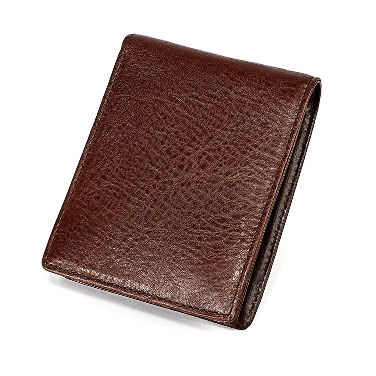 8018 Antimagnetic RFID Retro Fashion Crazy Horse Texture Leather Wallet for Men and Women - Antimagnetic RFID Package by PMC TechLife | Online Shopping South Africa | PMC TechLife | Buy Now Pay Later Mobicred