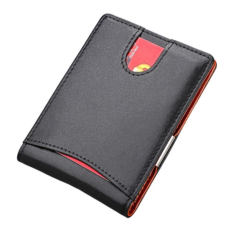 9601 Antimagnetic RFID Mini Crazy Horse Texture Leather Wallet Billfold - Antimagnetic RFID Package by PMC TechLife | Online Shopping South Africa | PMC TechLife | Buy Now Pay Later Mobicred