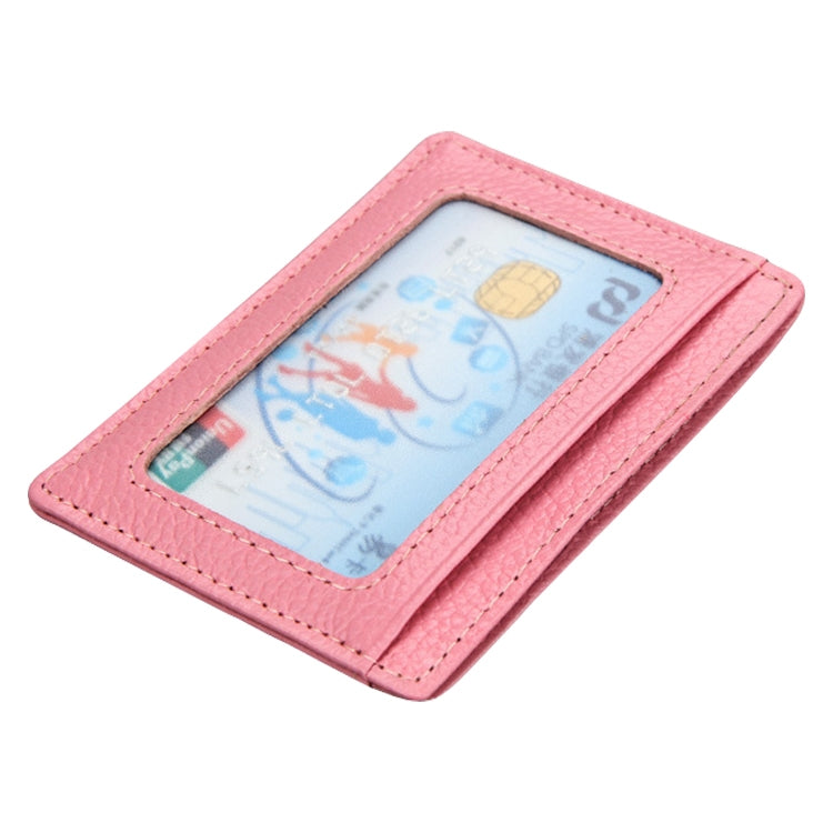 KB37 Antimagnetic RFID Litchi Texture Leather Card Holder Wallet Billfold for Men and Women (Black) - Antimagnetic RFID Package by PMC TechLife | Online Shopping South Africa | PMC TechLife | Buy Now Pay Later Mobicred