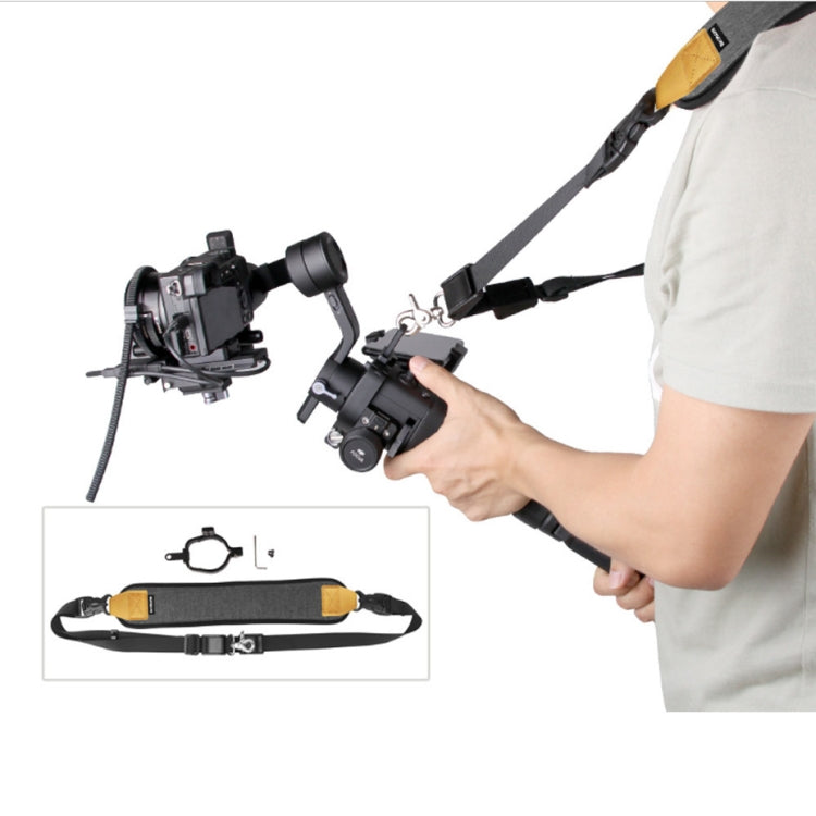 Sunnylife RO-Q9228 Handheld Gimbal Special Lanyard Shoulder Strap + Fixed Ring Hang Buckle for DJI RONIN-SC - free shipping - PMC TechLife - Order now!