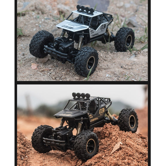HD6026 1:16 Large Alloy Climbing Car Mountain Cross-country Four-wheel Drive Remote Control Car Toy, Size: 28cm(Red)