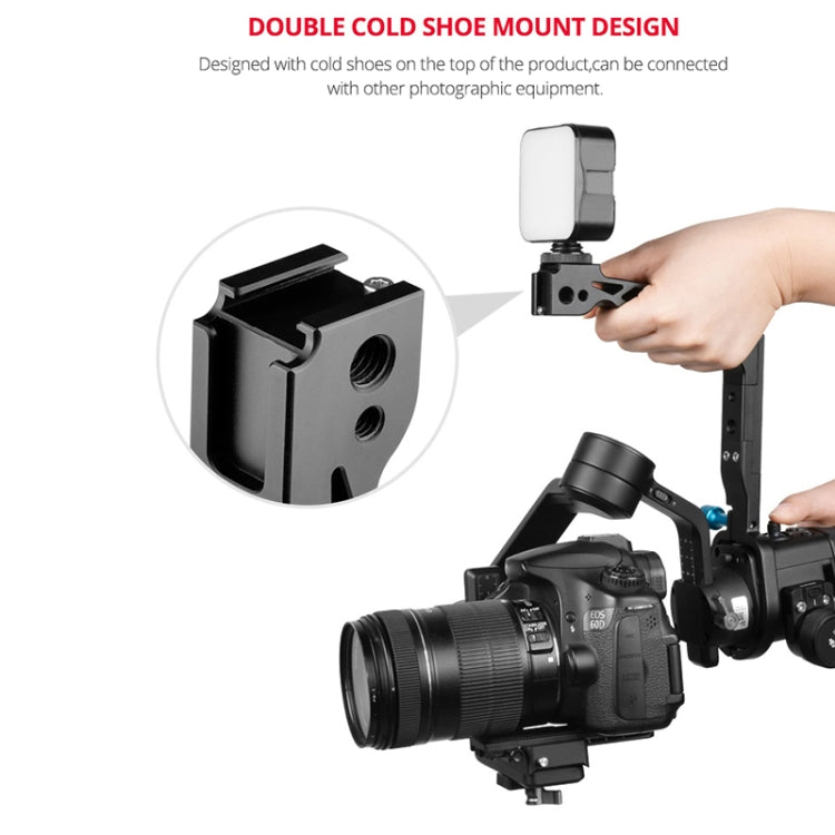 YELANGU A69 Lifting Handle Pot Handheld Stabilizer Extension Mount for DJI Ronin SC (Black) - free shipping - PMC Jewellery - Order now!