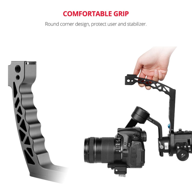 YELANGU A69 Lifting Handle Pot Handheld Stabilizer Extension Mount for DJI Ronin SC (Black) - free shipping - PMC Jewellery - Order now!