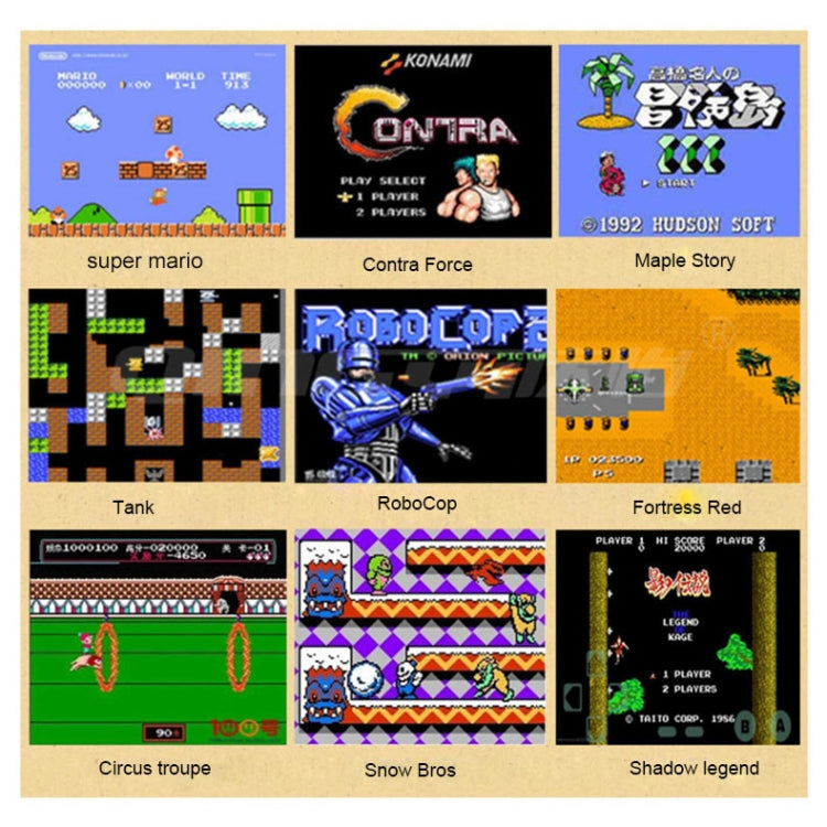 Retro Classic TV Mini Game Console, Built-in 620 Games, US Plug - free shipping - PMC Jewellery - Order now!