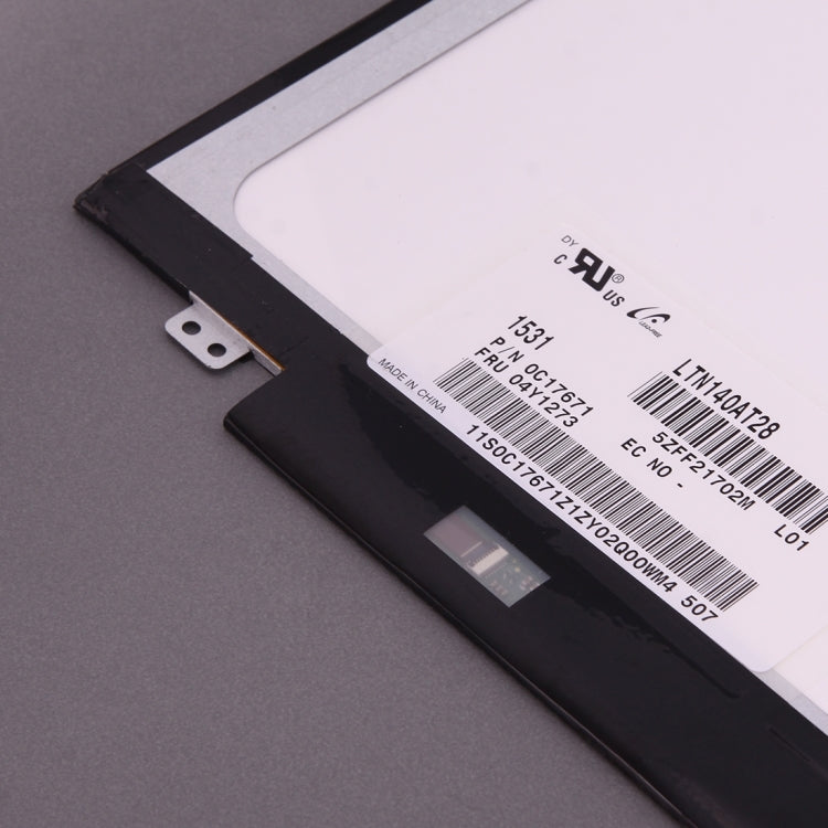 LTN140AT28 14 inch 16:9 High Resolution 1366 x 768 Laptop Screens 40 Pin LED TFT Panels - free shipping - PMC TechLife - Order now!